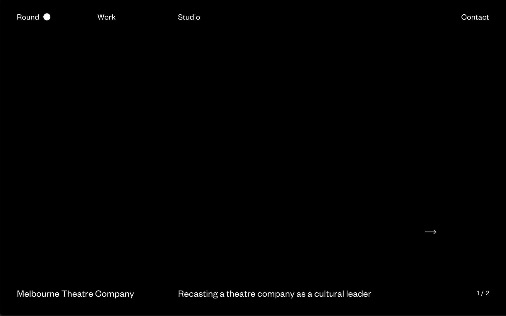 Studio Round website overview video