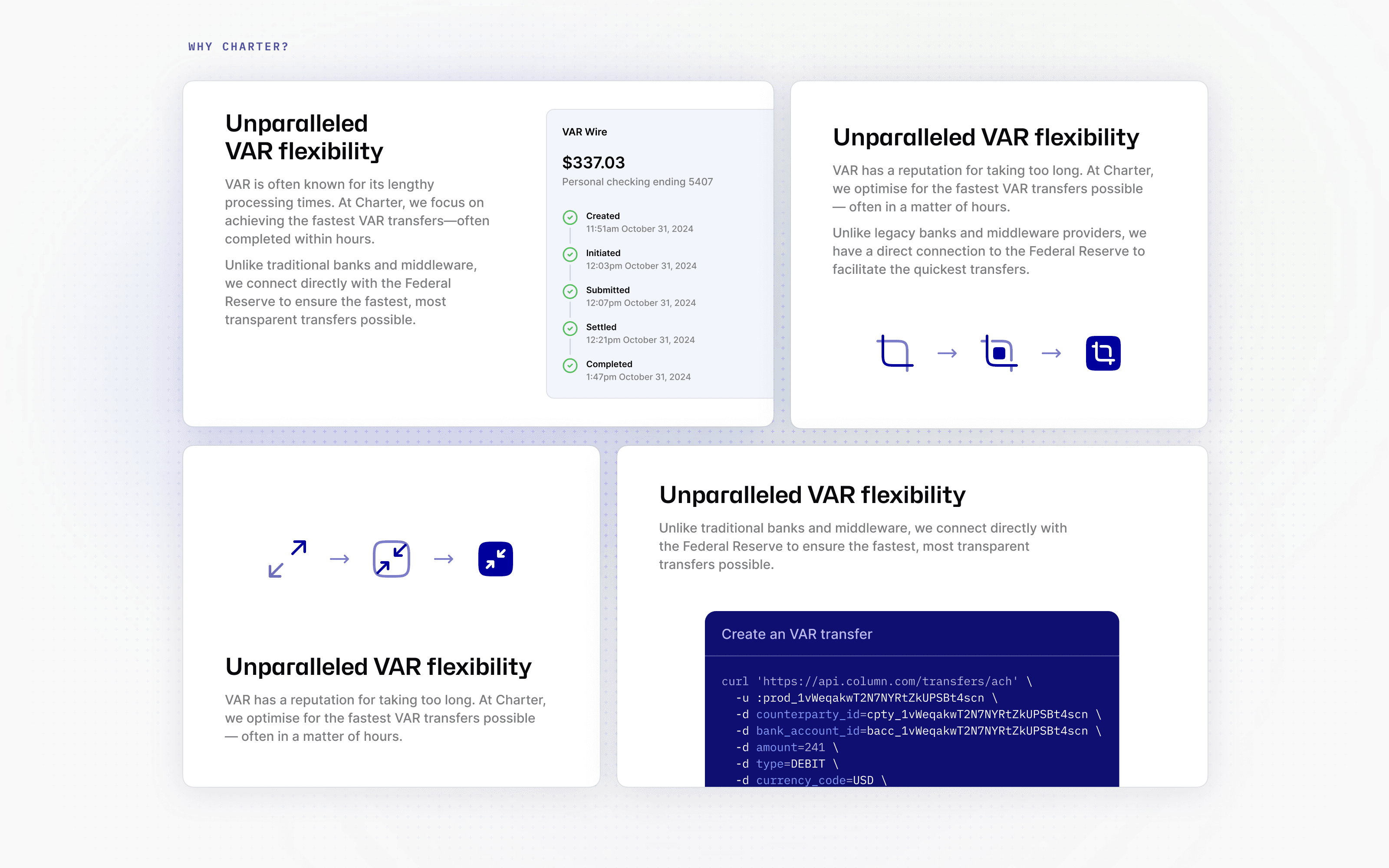 Shadcnblocks Charter theme home page