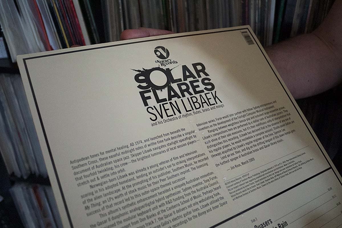 Solar Flares record cover
