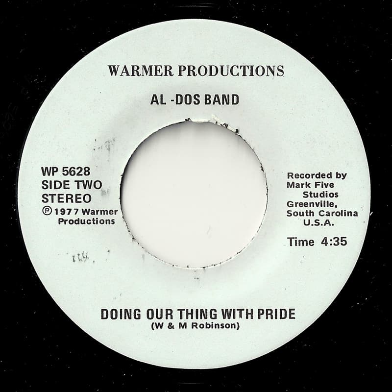 Al Dos Band - Doing Our Thing With Pride