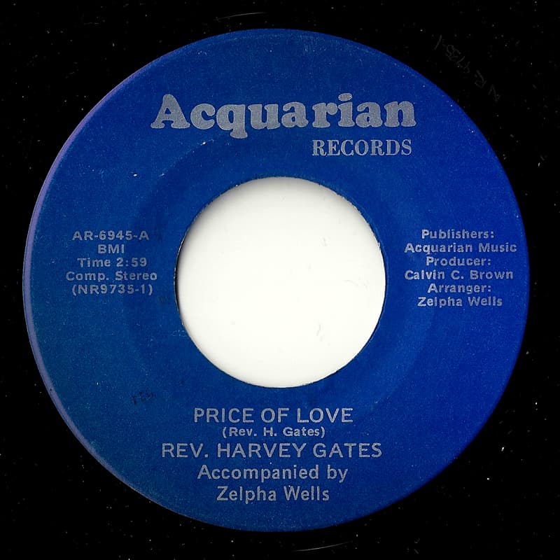 Rev Harvey Gates - Price Of Love